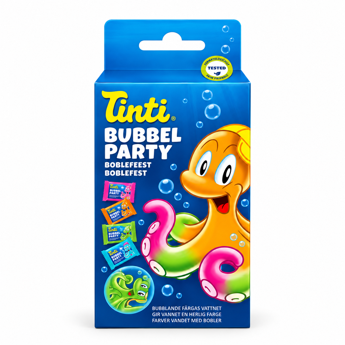 Tinti Bubbelparty +36m (4st badtabletter)