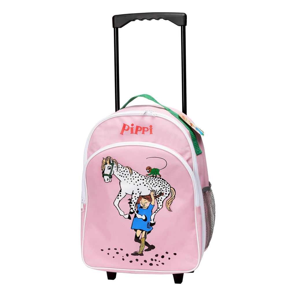 Pippi Rullväska Rosa med handtag