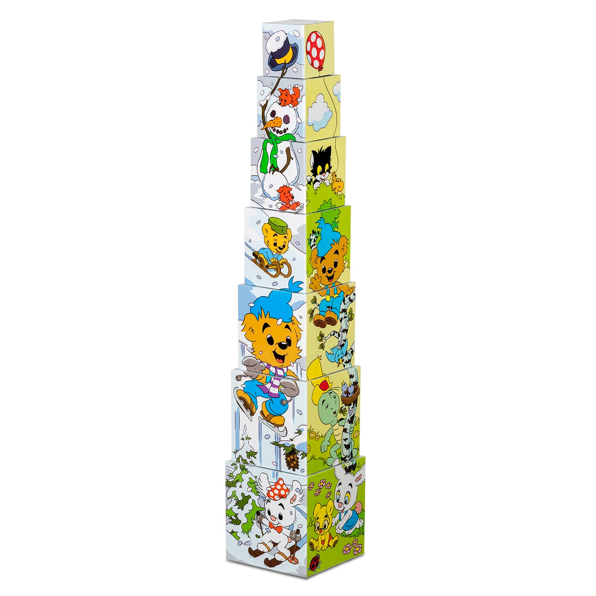 Bamse Stapelklossar Årstider (7 delar)