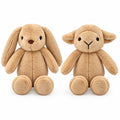 Carlo Baby Presentset med brun kanin & lamm
