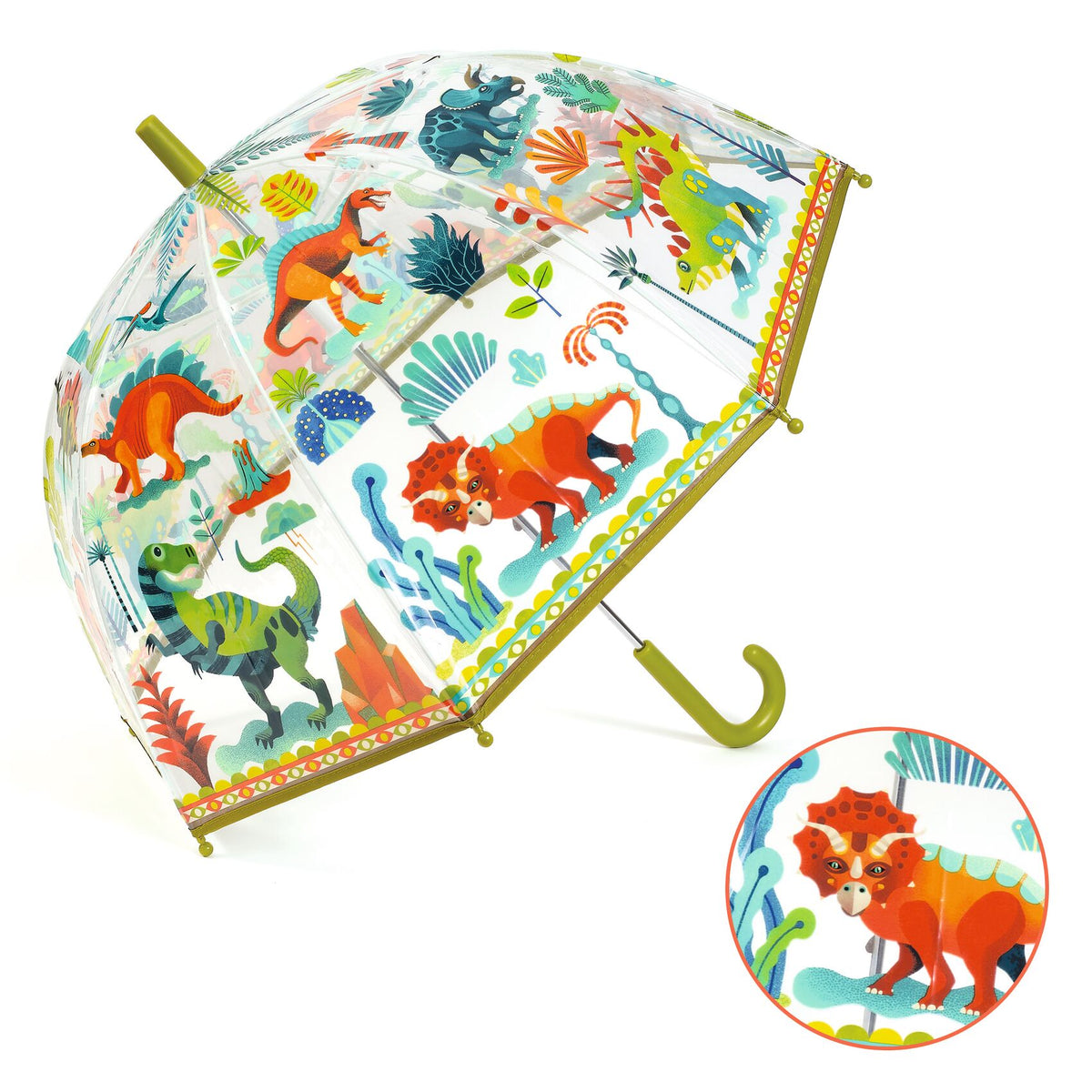 Djeco Barnparaply Dinosaurs (Ø70cm)
