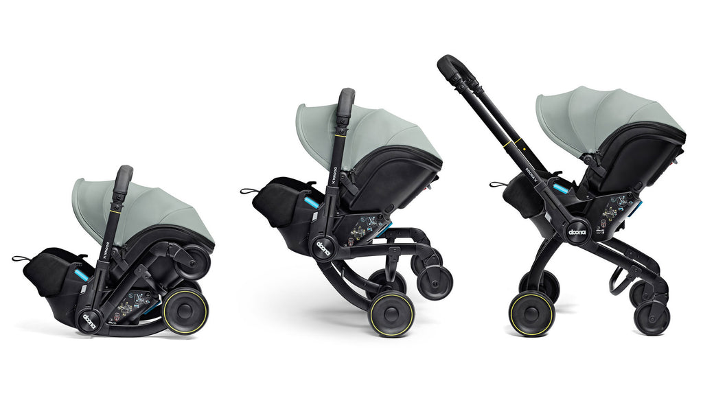 Doona Babyskydd "X" med vagn Dusty Sage