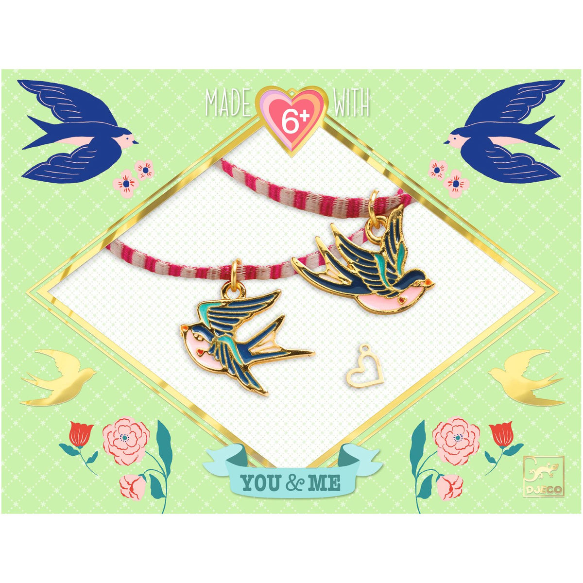 Djeco You & Me Bird Ribbons Armband