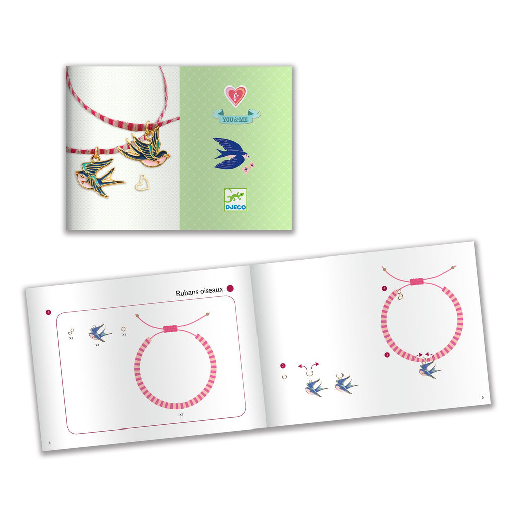 Djeco You & Me Bird Ribbons Armband