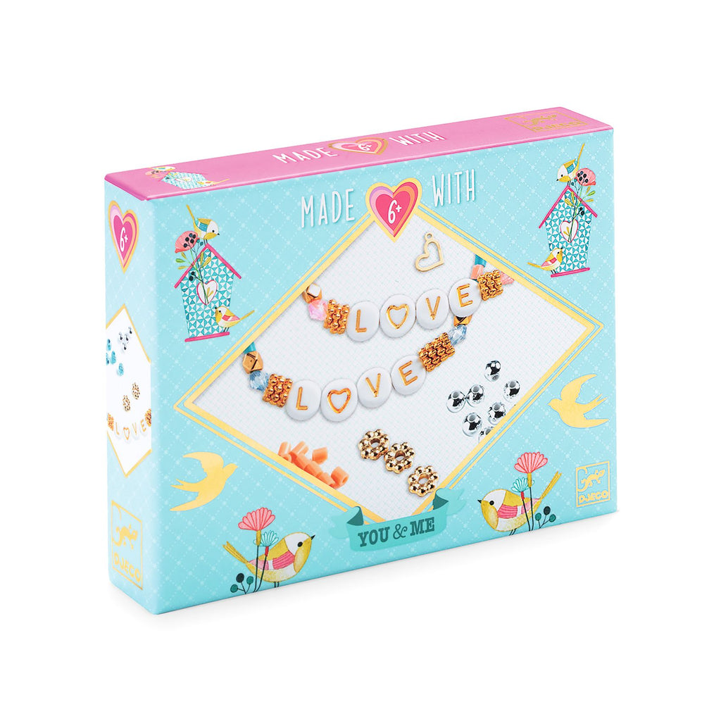 Djeco You & Me Letter Threading Armband