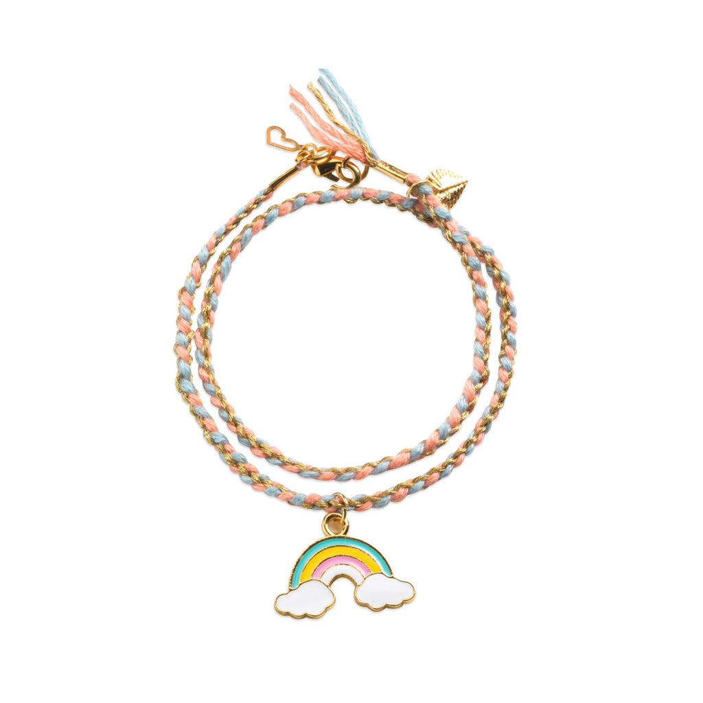 Djeco You & Me Rainbow Kumihimo Armband