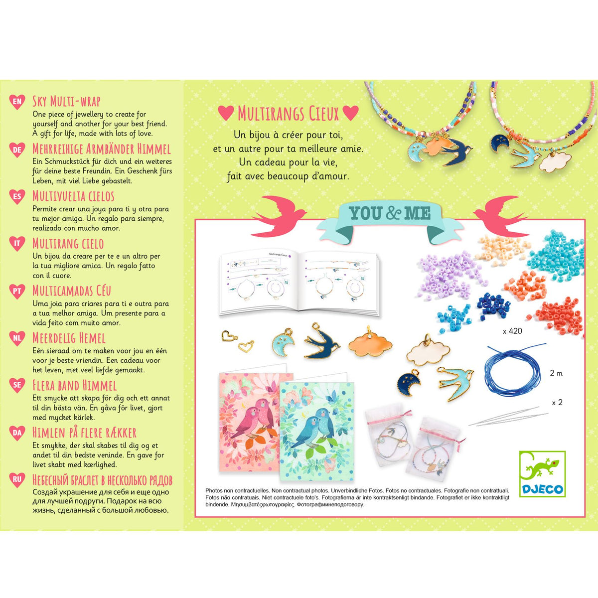 Djeco Smyckespyssel You & Me Sky Multi-wrap