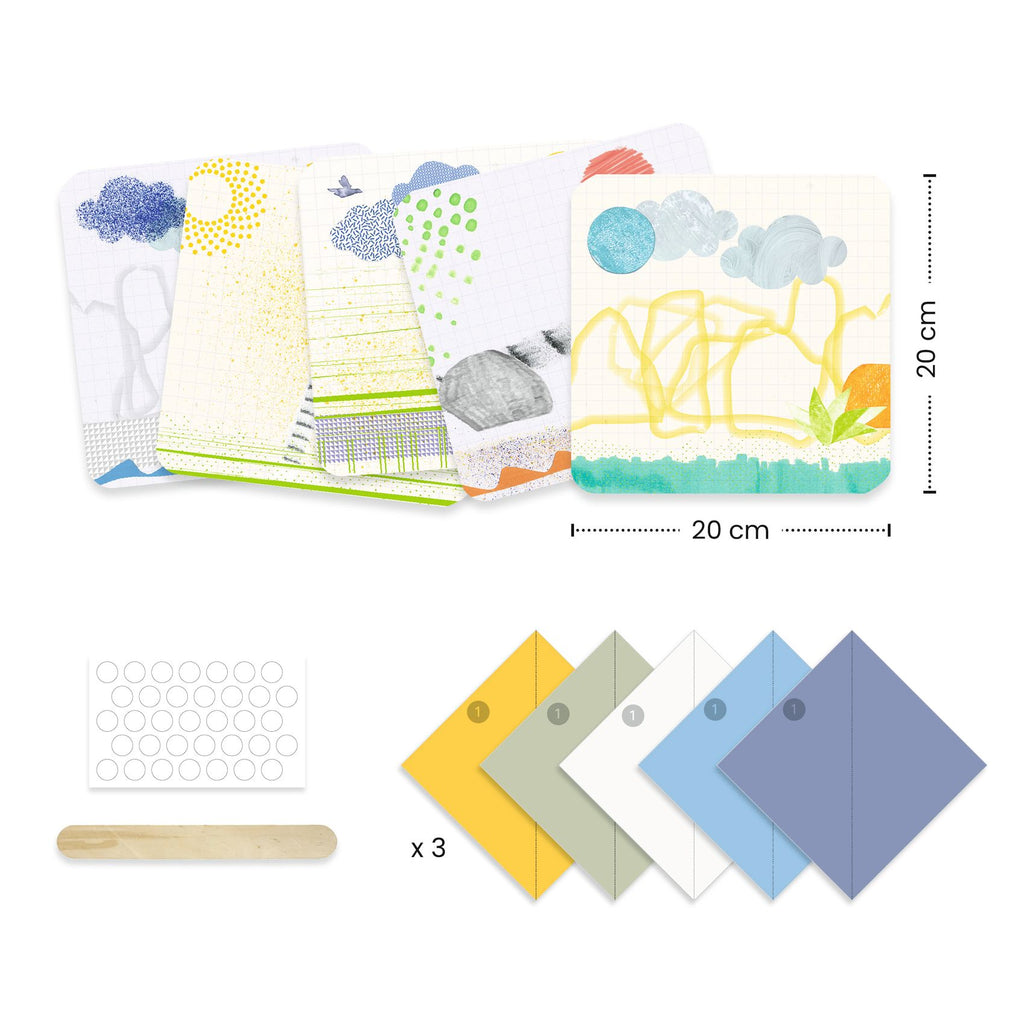 Djeco Origami 1, 2, 3… Fold!