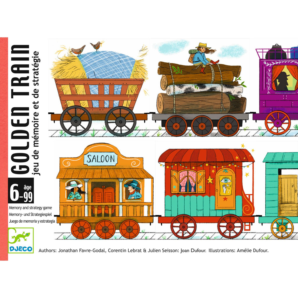 Djeco Kortspel Golden Train