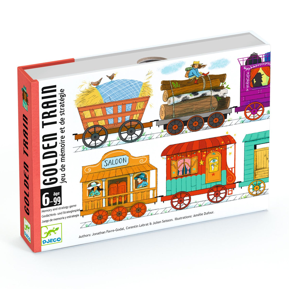 Djeco Kortspel Golden Train