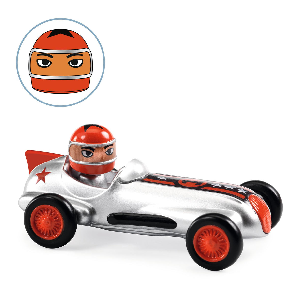 Djeco Leksaksbilar Crazy Motors Silver Super Speed