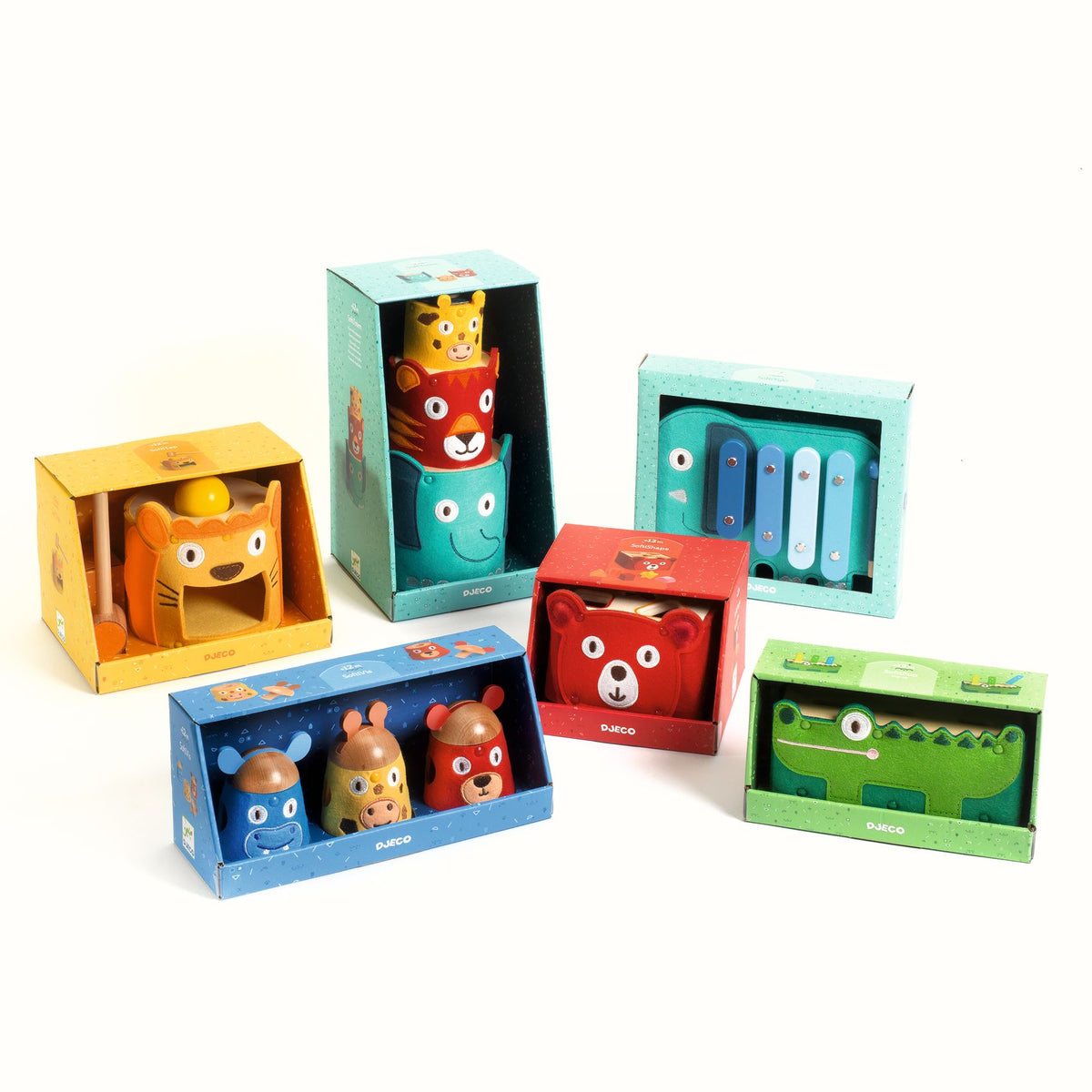 Djeco Pop-up Leksak SoftiPop