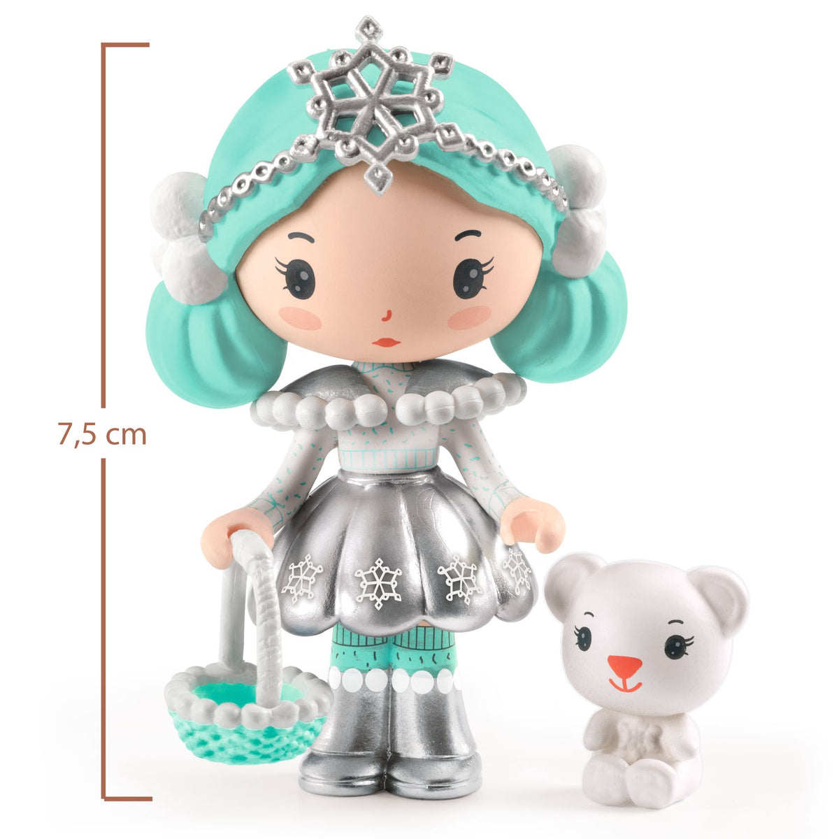 Djeco Tinyly Figurset Isprinsessan Neige & Nours