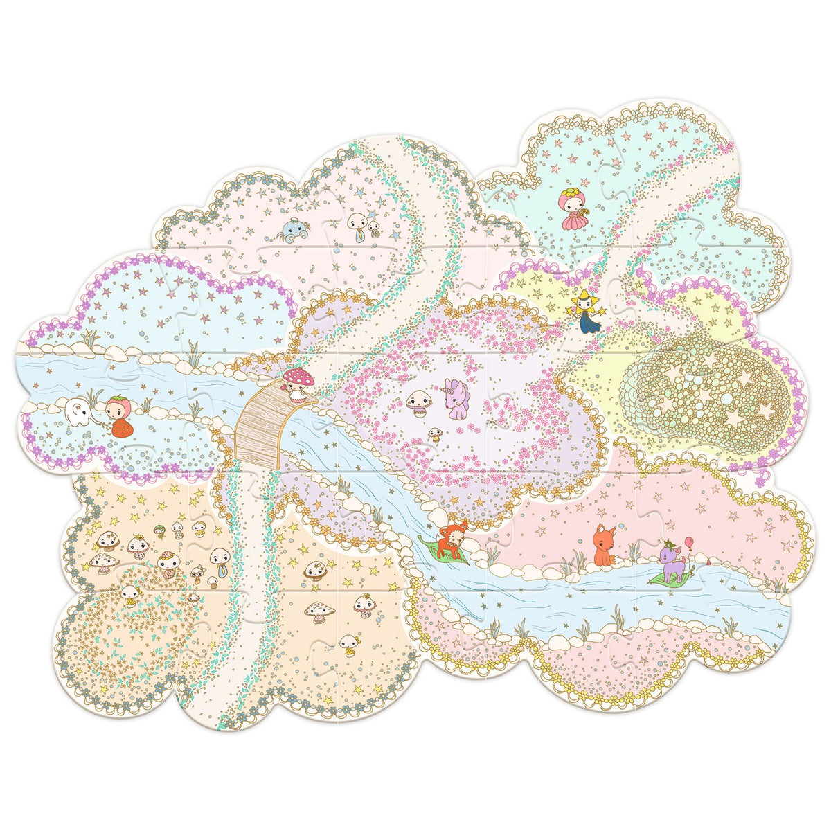Djeco Tinyly Pussel Lily Tinypuzz (33 bitar)
