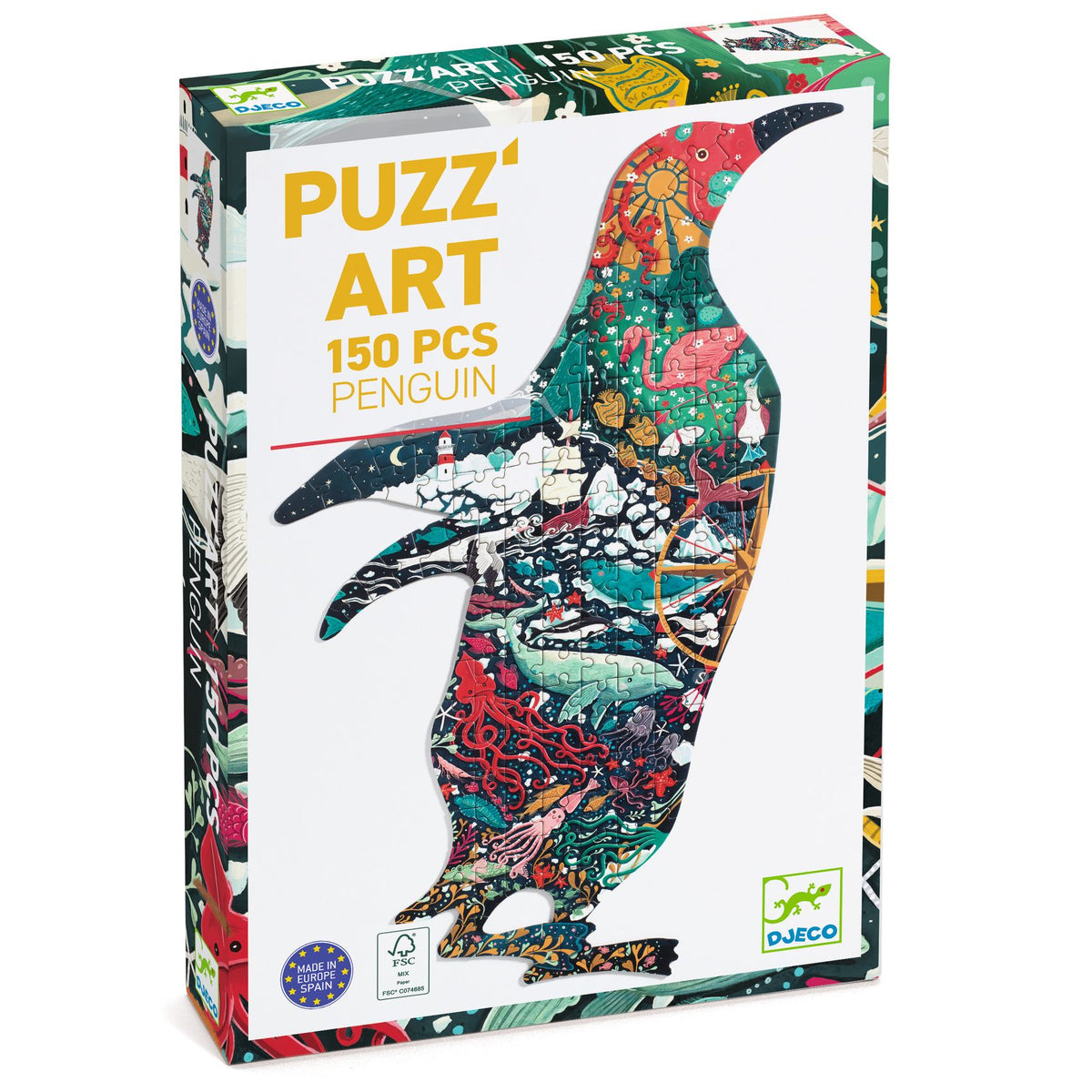 Djeco Konstpussel Puzz'Art Penguin (150 bitar)