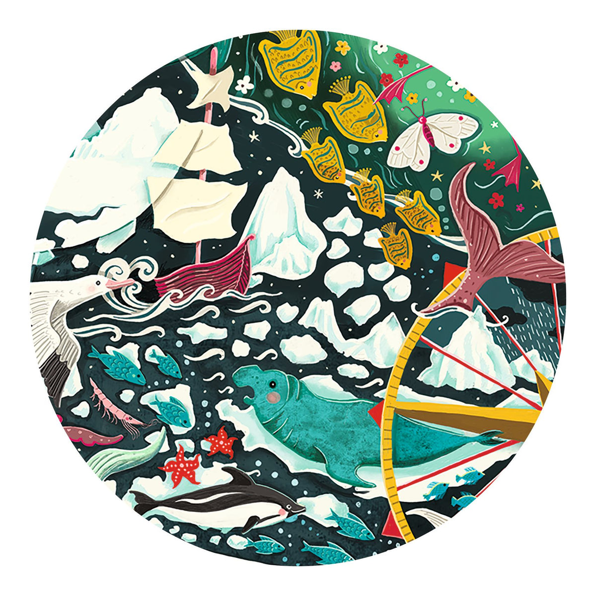 Djeco Konstpussel Puzz'Art Penguin (150 bitar)