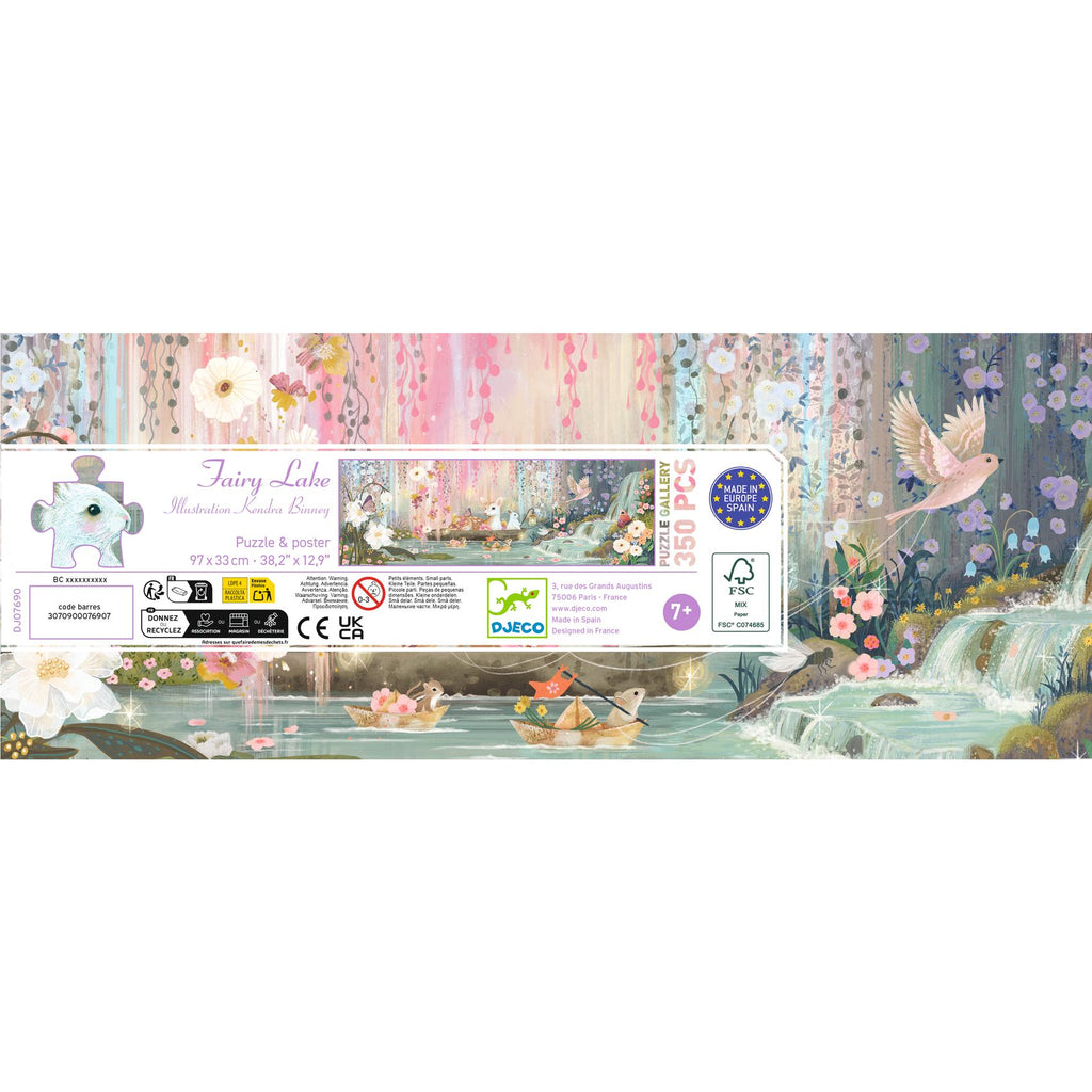 Djeco Pussel Gallery Fairy Lake (350 bitar)