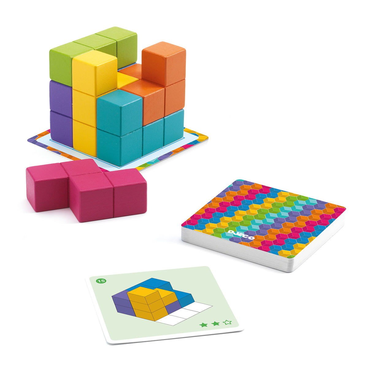 Djeco Logikspel Sologic Cubissimo