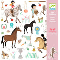 Djeco Klistermärken Horses