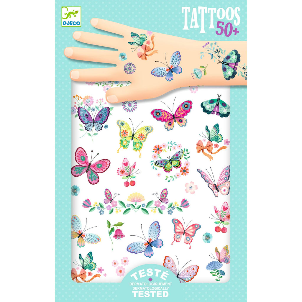 Djeco Tattoos - Dream Butterflies - FSC MIX