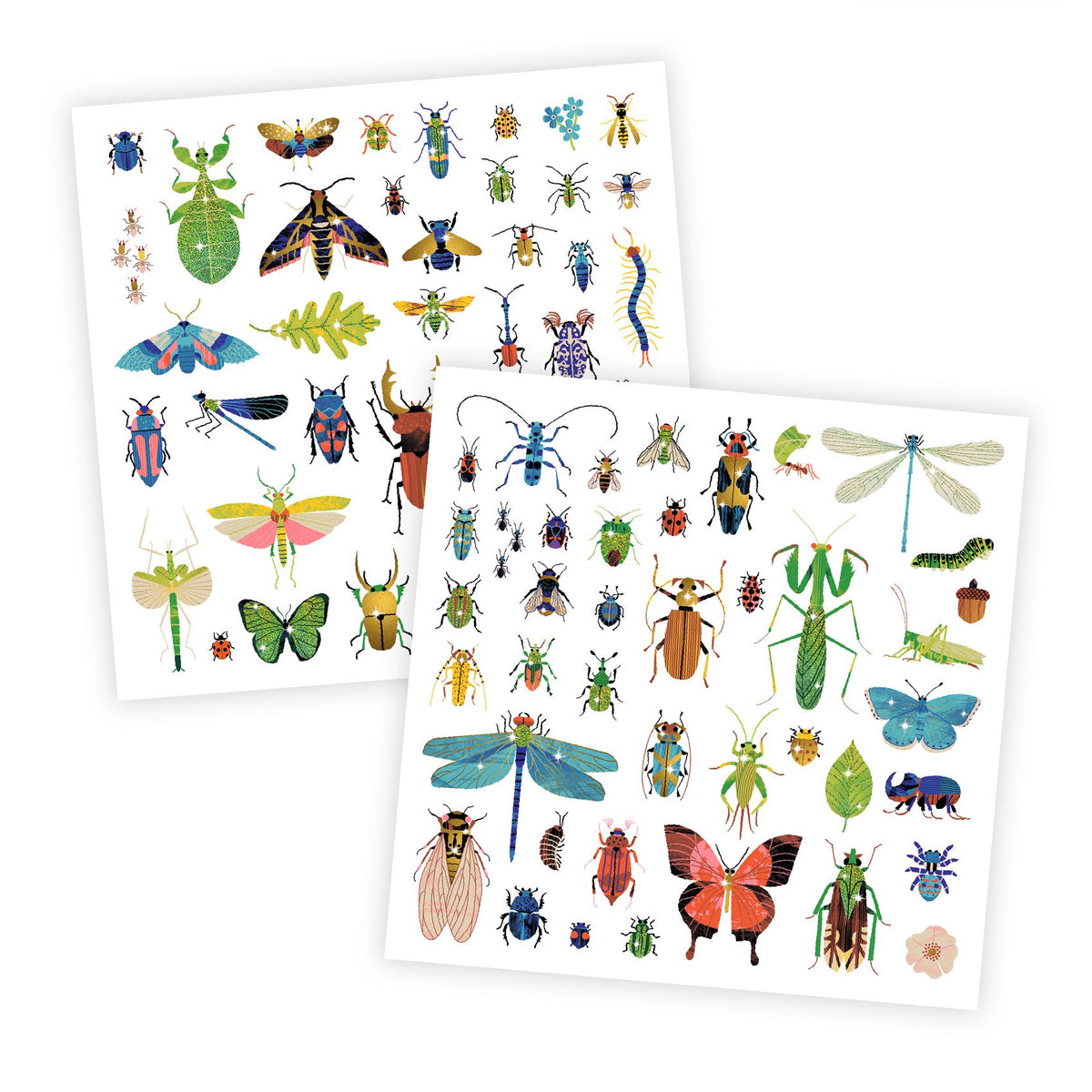 Djeco Klistermärken Microcosmos (160 st)