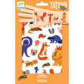 Djeco Tatueringar Funny Animals