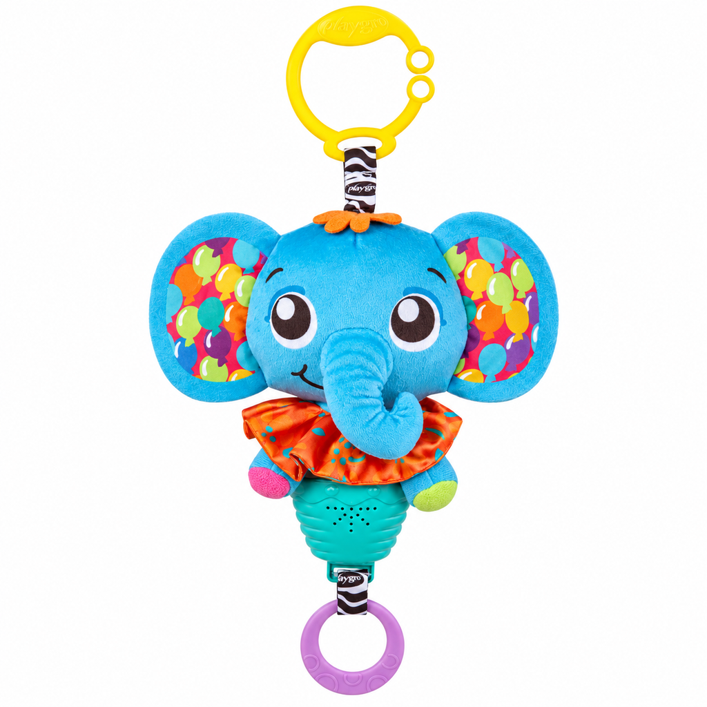 Playgro Aktivitetsleksak med krok Elefant +0m