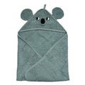 Roommate Handduk med huva Koala Turkos (72x72cm)