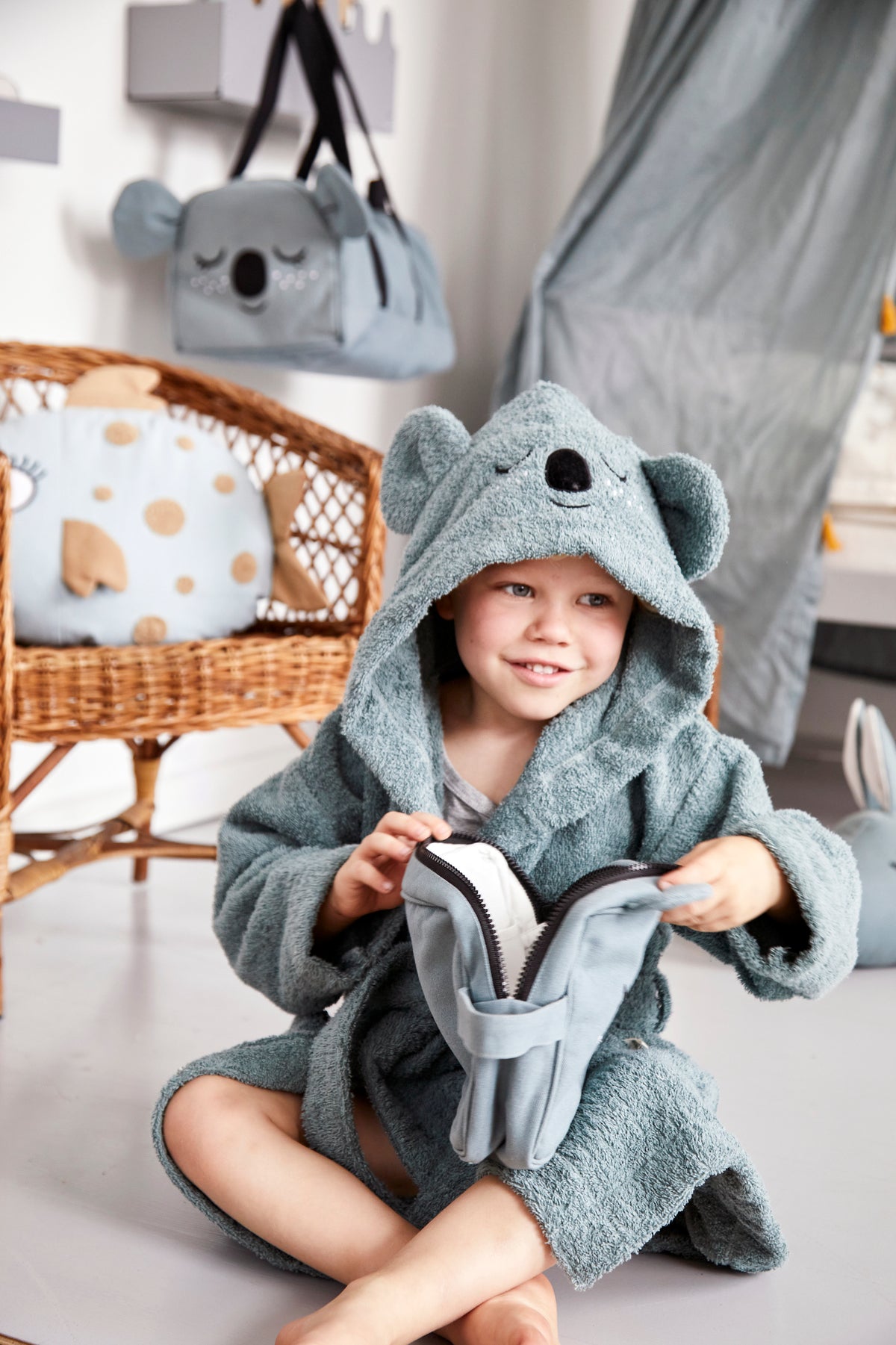 Roommate Badrock Koala Turkos (3–4 år)