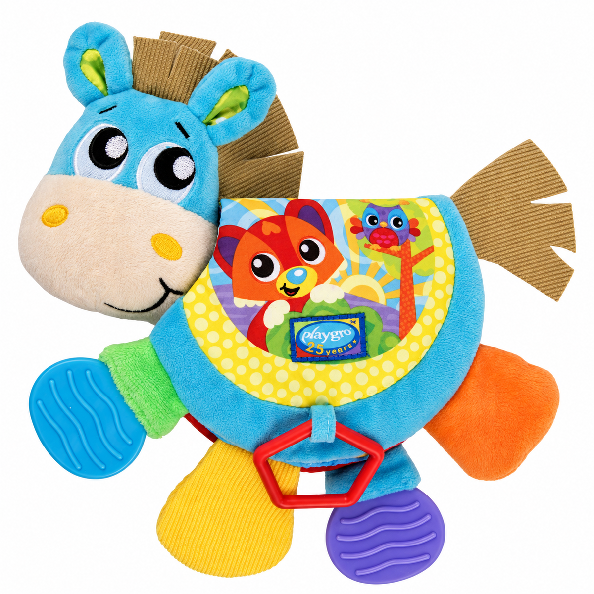 Playgro Bitleksaksbok Clip Clop Musikaliskt +3m