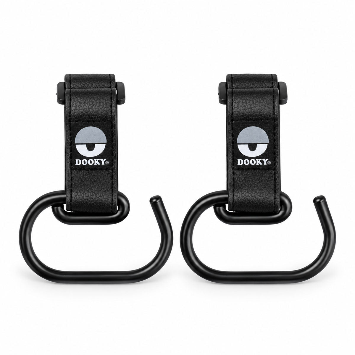 Dooky Buggy Barnvagnskrok Svart Large (2-pack)