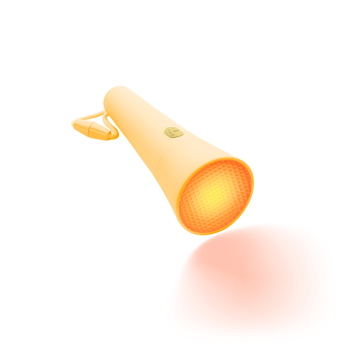 Lalarma Gul Dimbar ficklampa med färgskiftande funktion