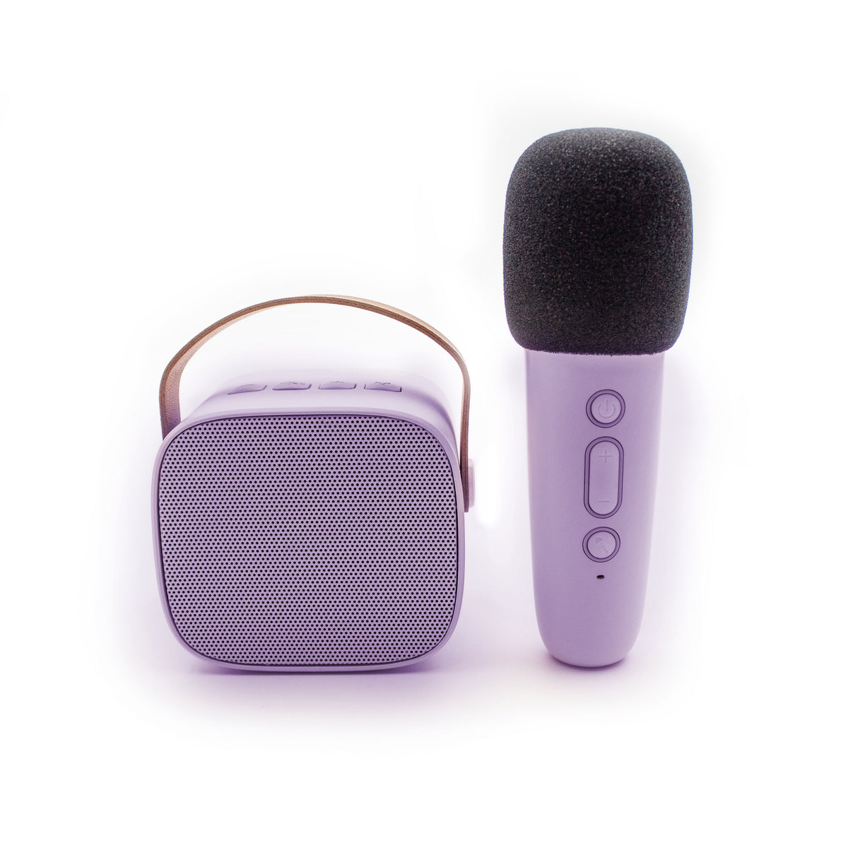 Lalarma Bluetooth-högtalare med Trådlös Mikrofon Lila