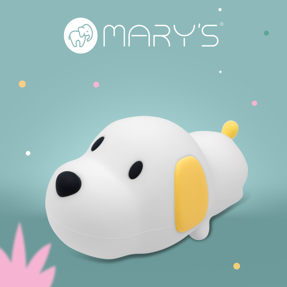 Mary's LED-Nattlampa Dog (USB-laddning)