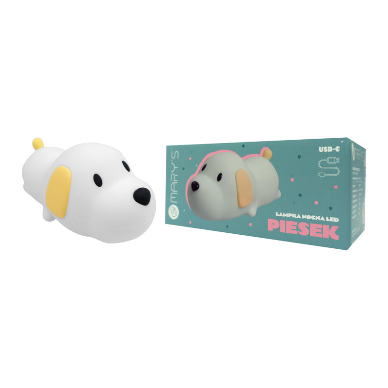 Mary's LED-Nattlampa Dog (USB-laddning)
