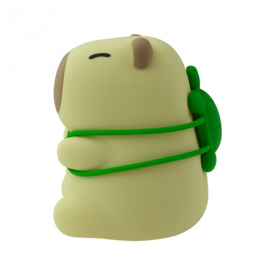 Mary's LED-Nattlampa Capybara Tourist RGB (USB-laddning)