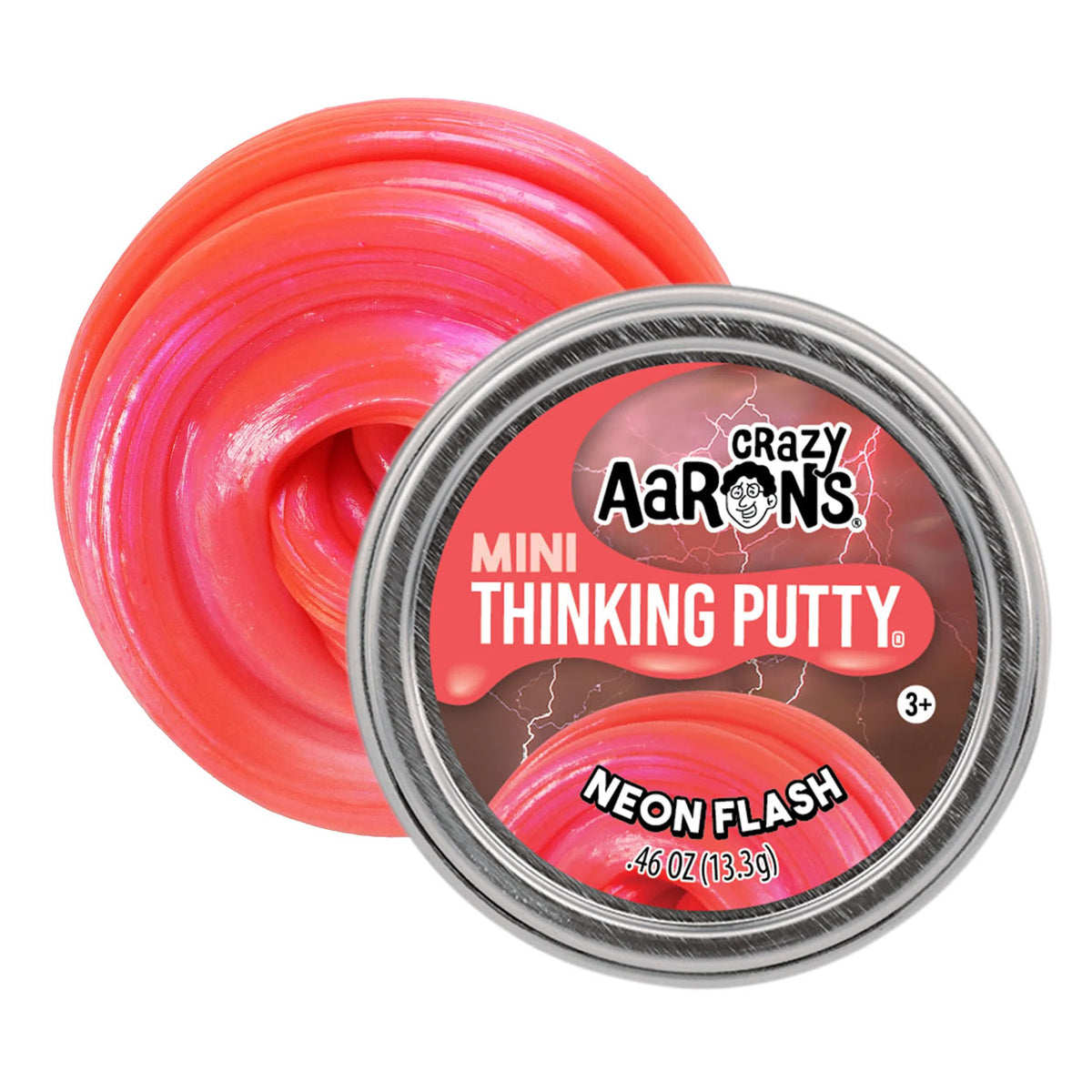 Crazy Aarons Thinking Putty Mini Neon Flash (5cm, 13g)