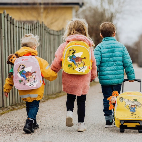 Pippi Rullväska Gul med handtag