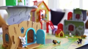 Bamse Lille Skutt & Vargen Figurset